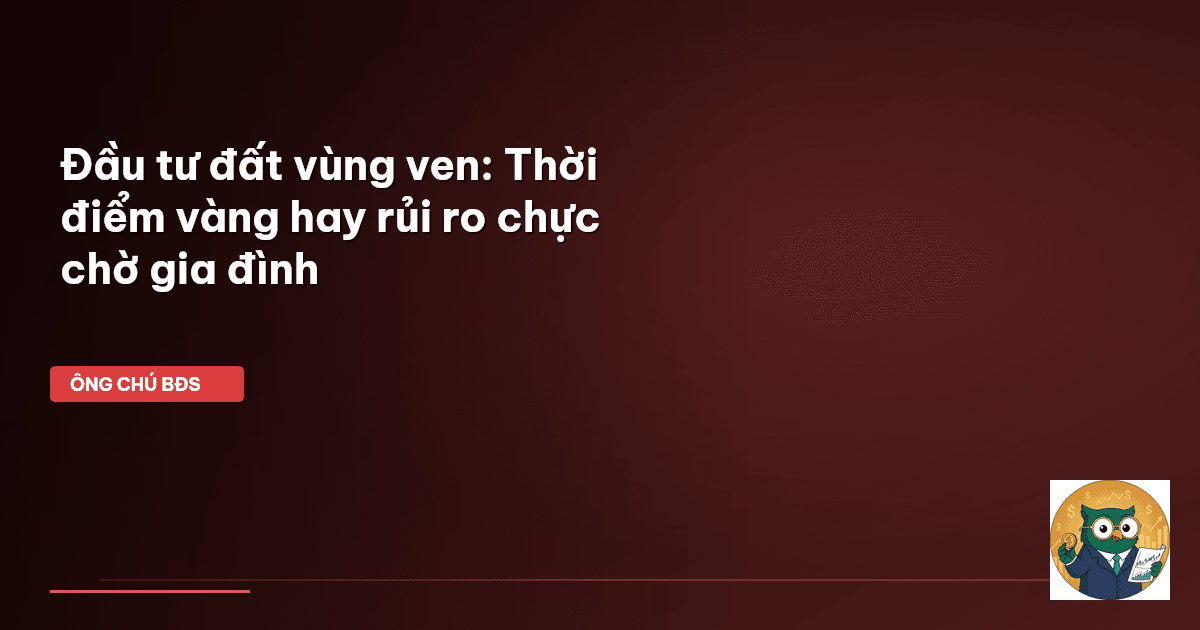 đất vùng ven