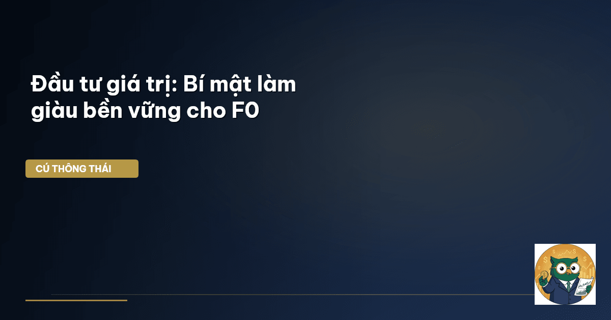 đầu tư giá trị