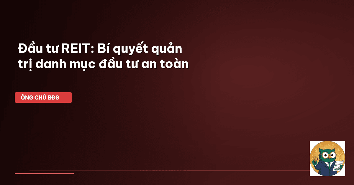 đầu tư REIT
