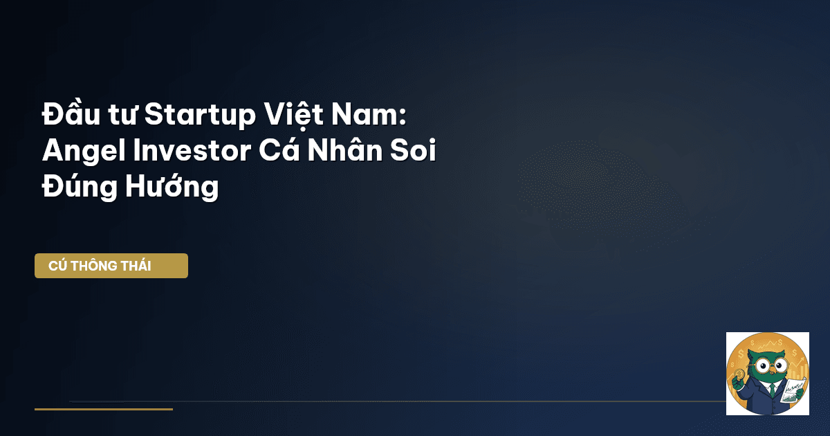 Đầu tư Startup Việt Nam: Angel Investor Cá Nhân ‘Soi’ Đúng Hướng