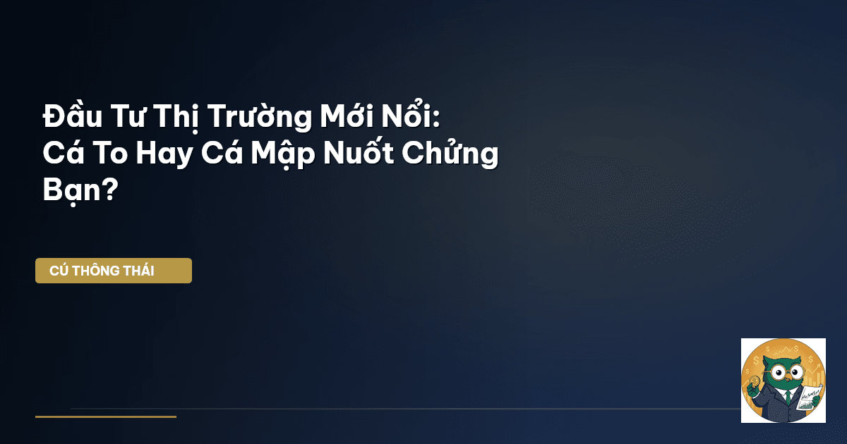 Đầu Tư Thị Trường Mới Nổi: Cá To Hay Cá Mập Nuốt Chửng Bạn?