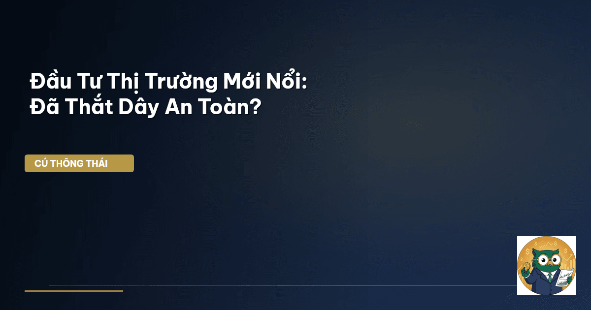 Đầu Tư Thị Trường Mới Nổi: Đã Thắt Dây An Toàn?