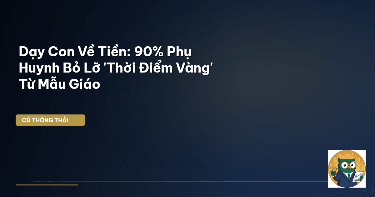 dạy con về tiền