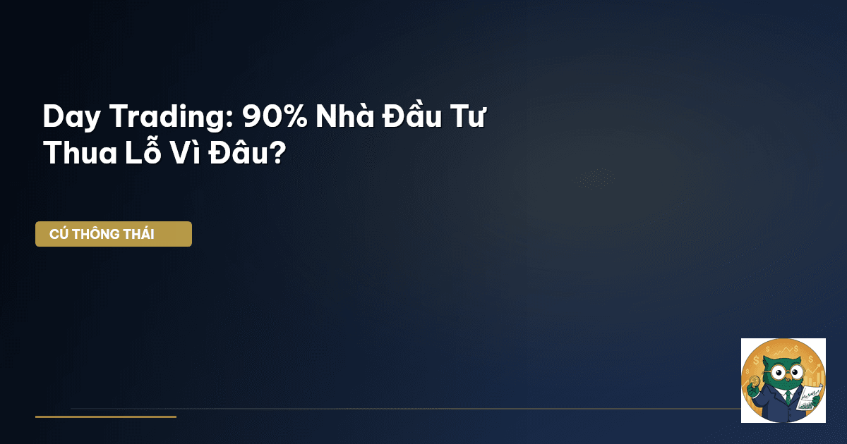 Day Trading: 90% Nhà Đầu Tư Thua Lỗ Vì Đâu?