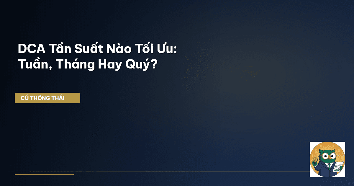 DCA Tần Suất Nào Tối Ưu: Tuần, Tháng Hay Quý?