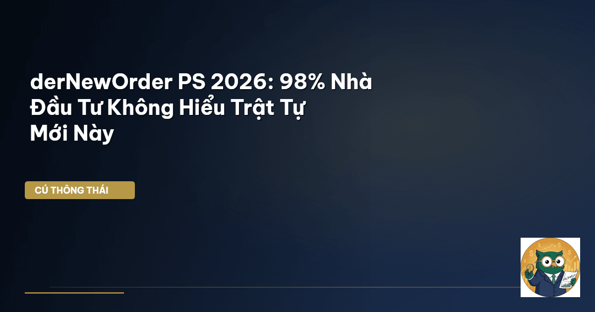 derNewOrder PS 2026: 98% Nhà Đầu Tư Không Hiểu Trật Tự Mới Này