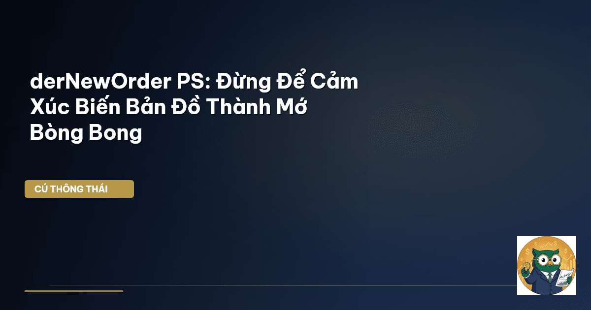derNewOrder PS: Đừng Để Cảm Xúc Biến Bản Đồ Thành Mớ Bòng Bong