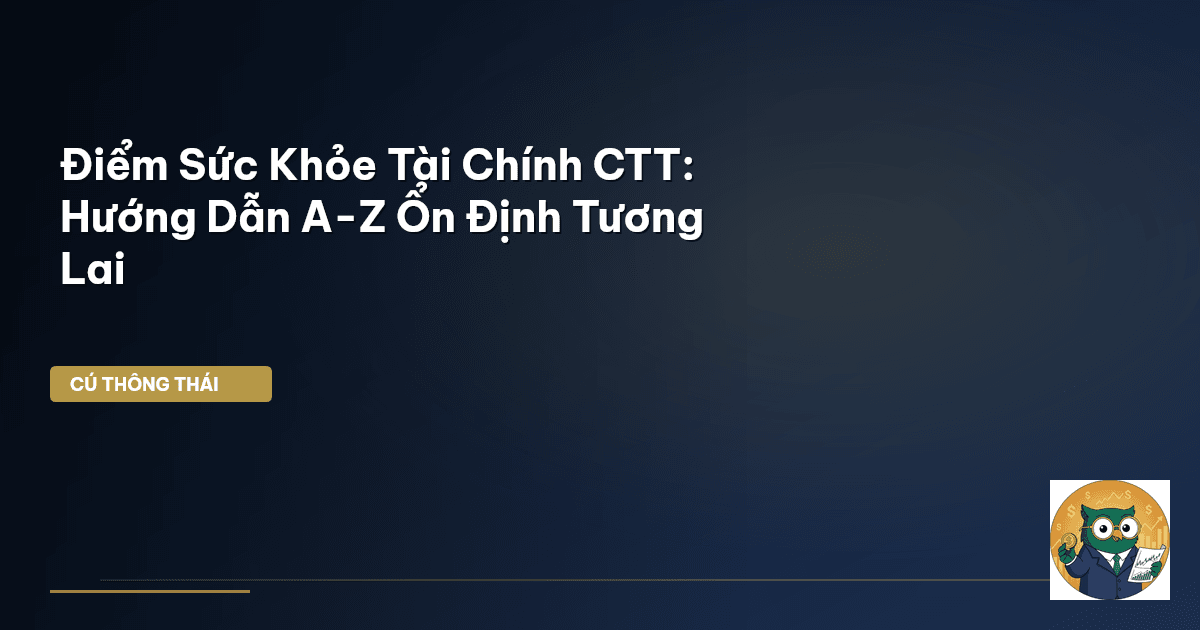 điểm sức khỏe tài chính