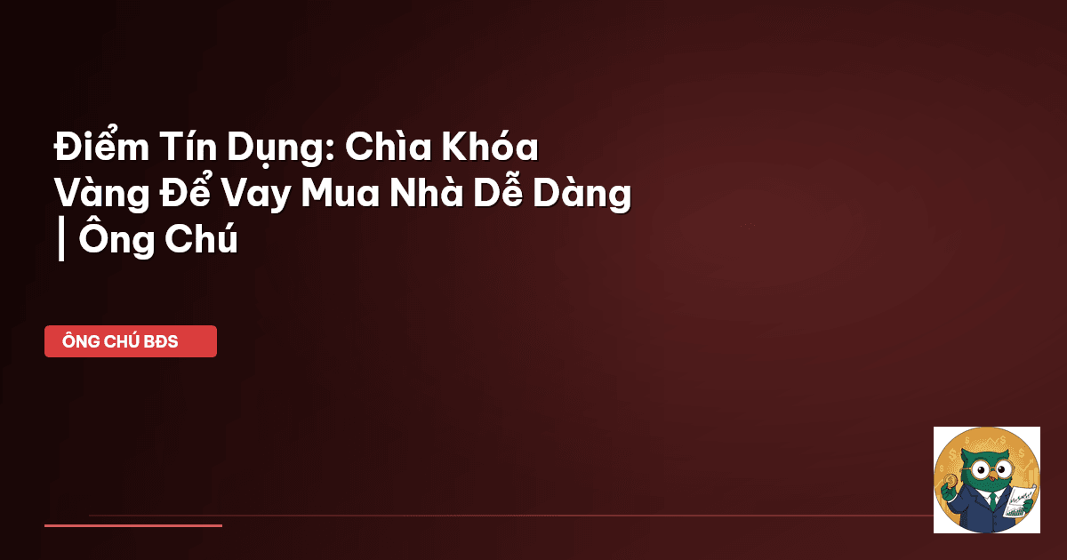 điểm tín dụng