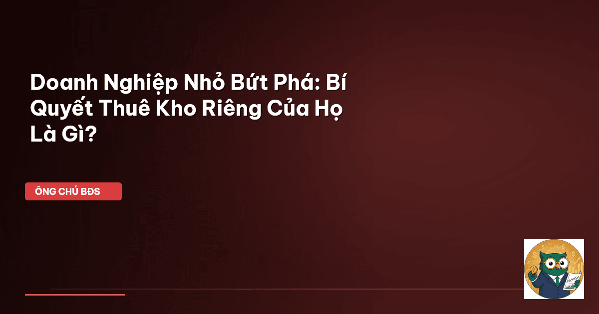 thuê kho riêng