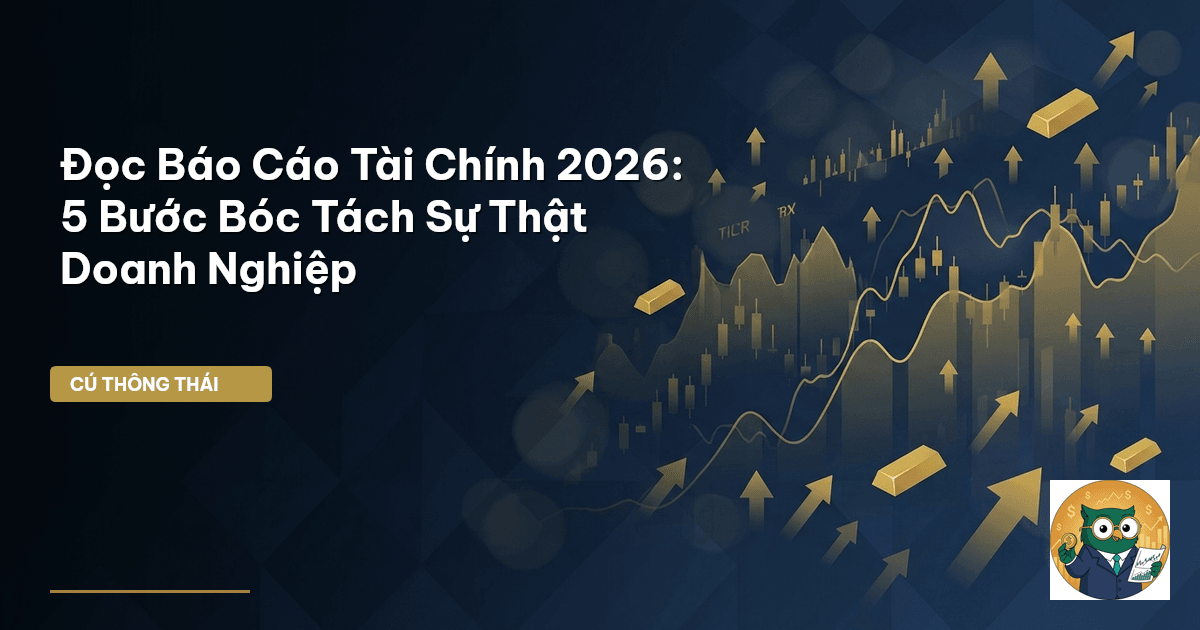Đọc Báo Cáo Tài Chính 2026: 5 Bước Bóc Tách Sự Thật Doanh Nghiệp