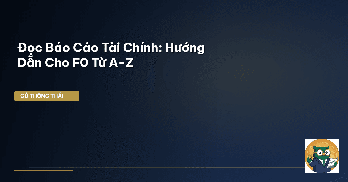 Đọc Báo Cáo Tài Chính: Hướng Dẫn Cho F0 Từ A-Z