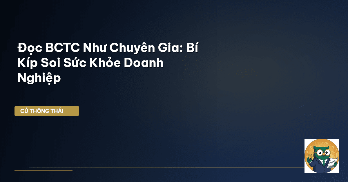 Đọc BCTC Như Chuyên Gia: Bí Kíp ‘Soi’ Sức Khỏe Doanh Nghiệp