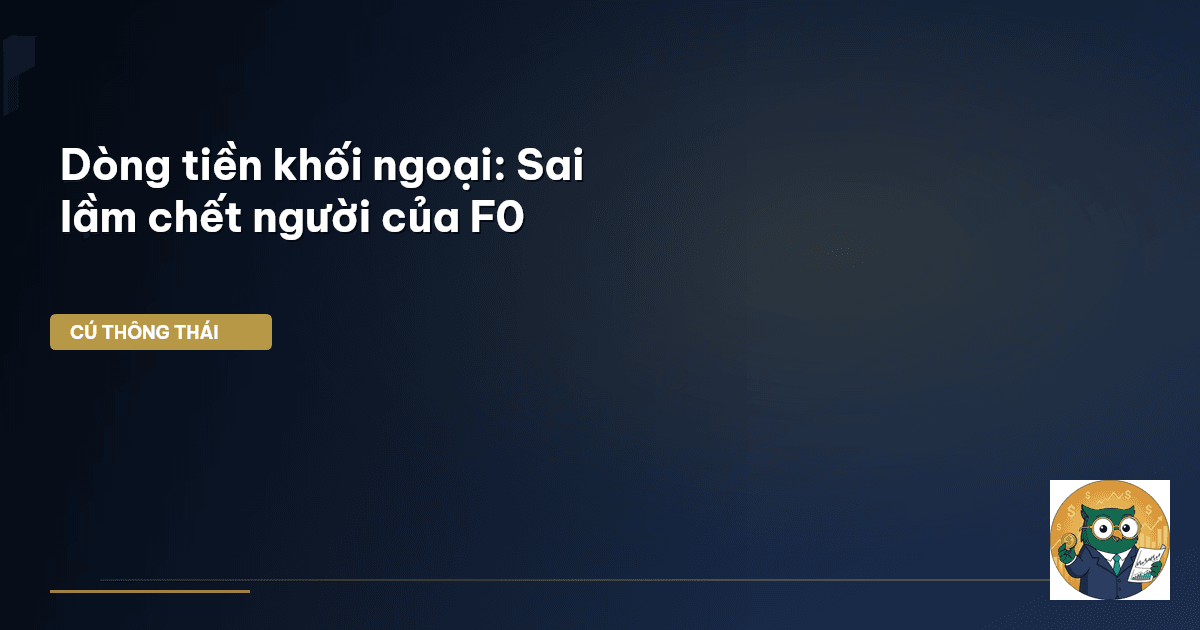 dòng tiền khối ngoại