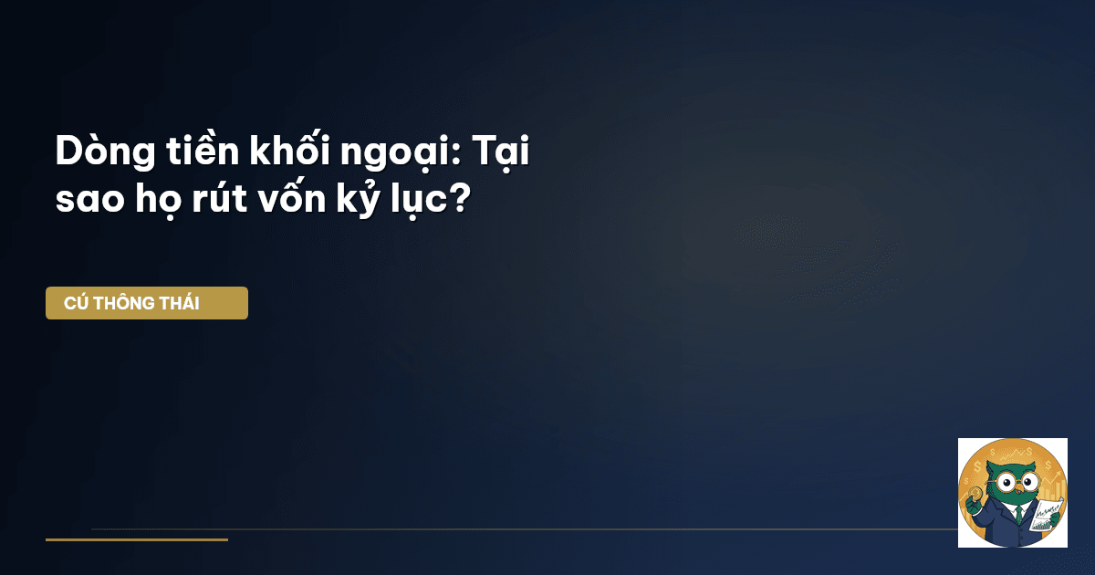 dòng tiền khối ngoại