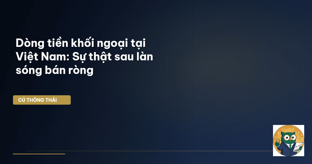 dòng tiền khối ngoại