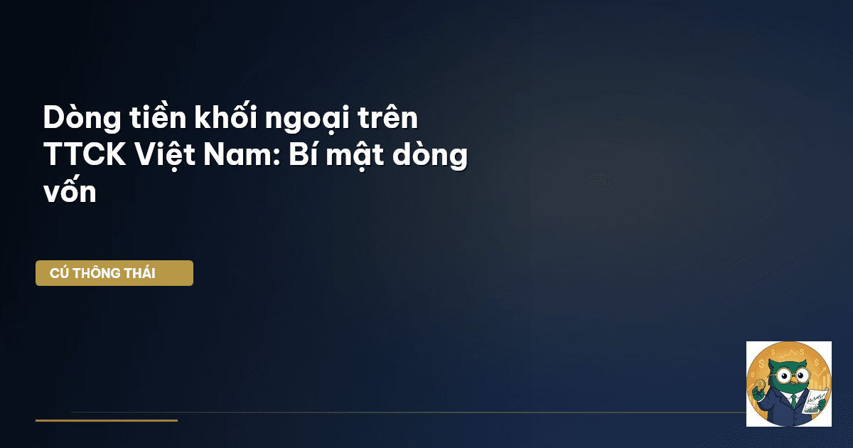 dòng tiền khối ngoại