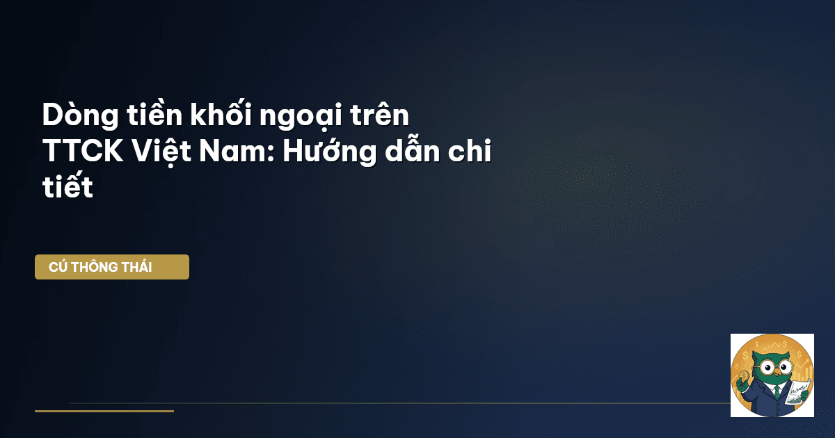 dòng tiền khối ngoại