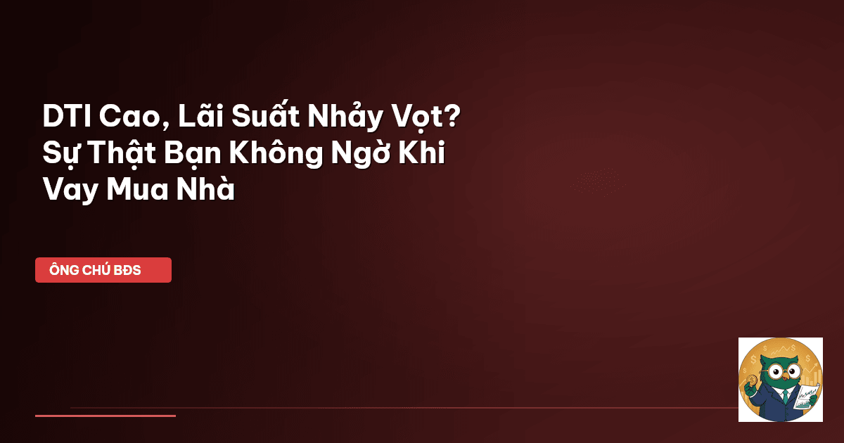 DTI vay mua nhà