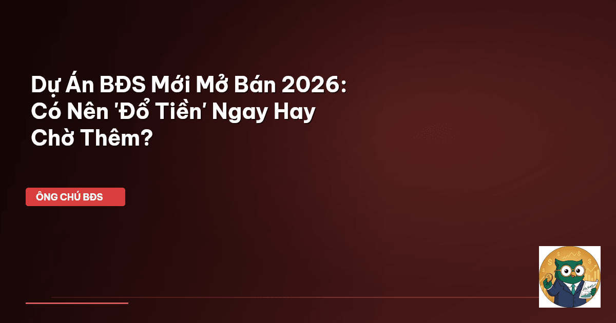 dự án BĐS 2026