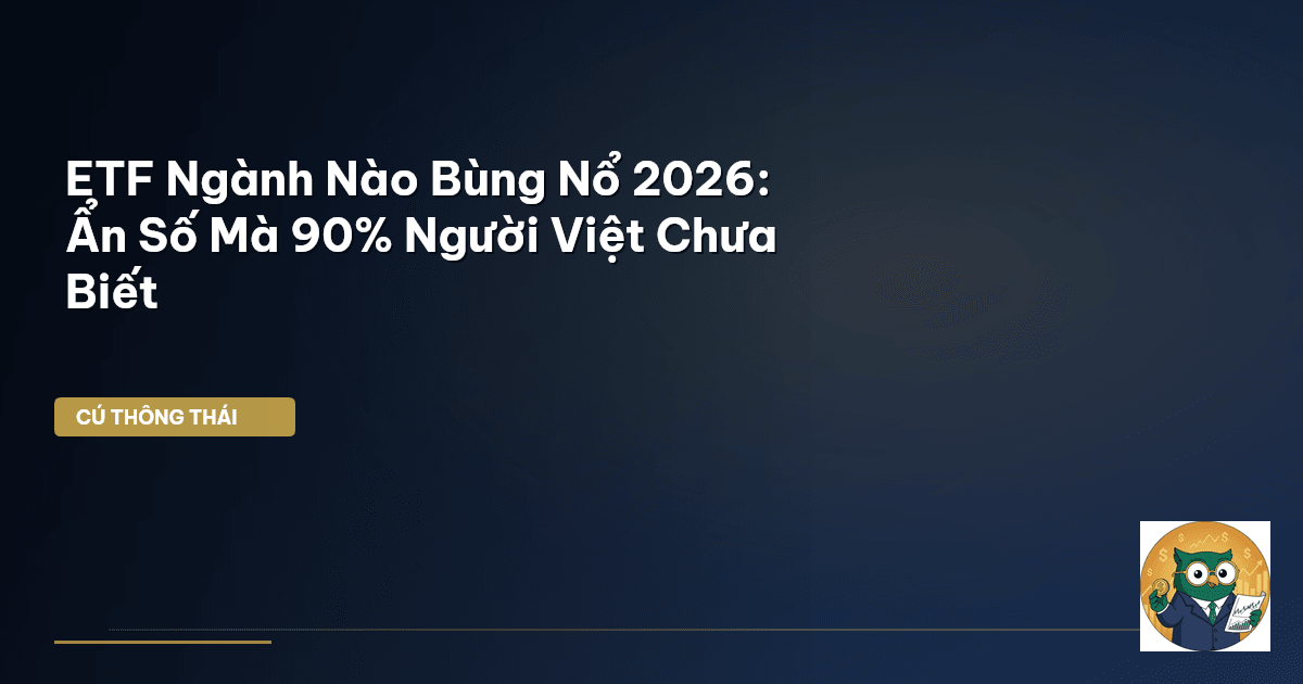 ETF Ngành Nào Bùng Nổ 2026: Ẩn Số Mà 90% Người Việt Chưa Biết