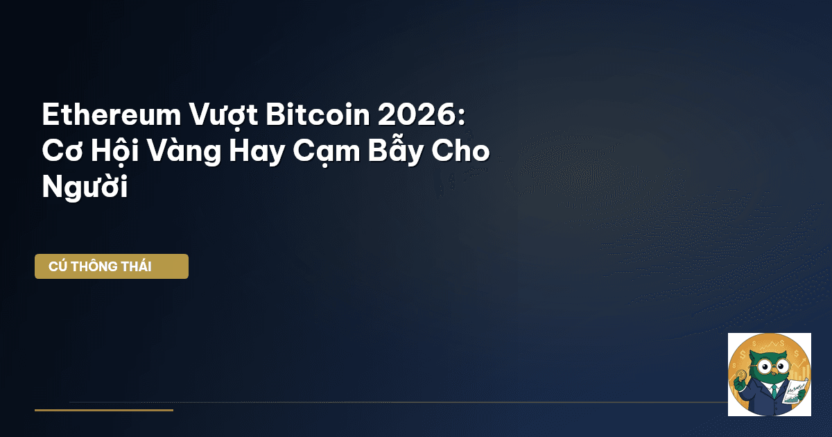 Ethereum Vượt Bitcoin 2026: Cơ Hội Vàng Hay Cạm Bẫy Cho Người