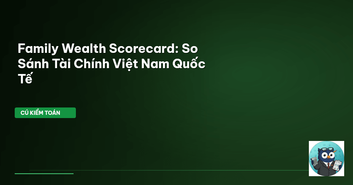 family wealth scorecard