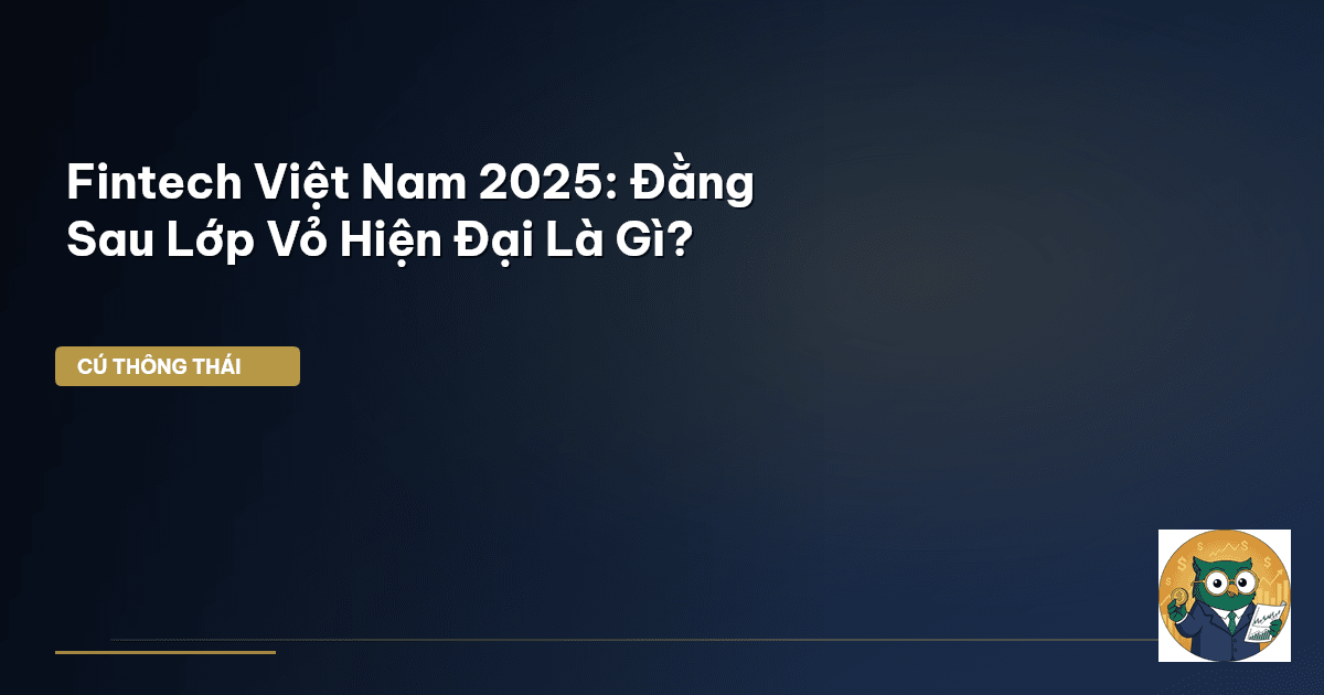 Fintech Việt Nam 2025: Đằng Sau Lớp Vỏ Hiện Đại Là Gì?