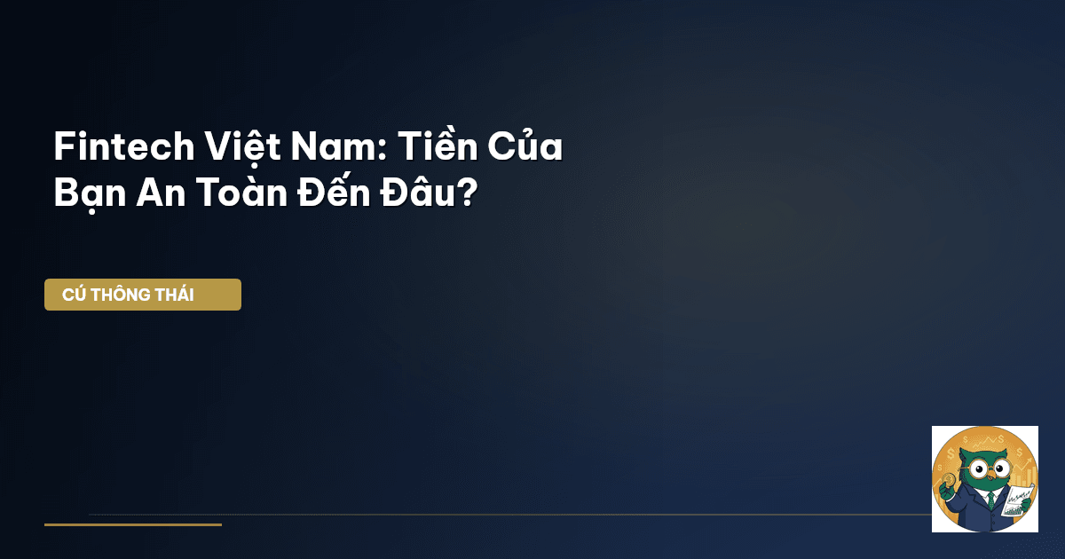 Fintech Việt Nam: Tiền Của Bạn An Toàn Đến Đâu?