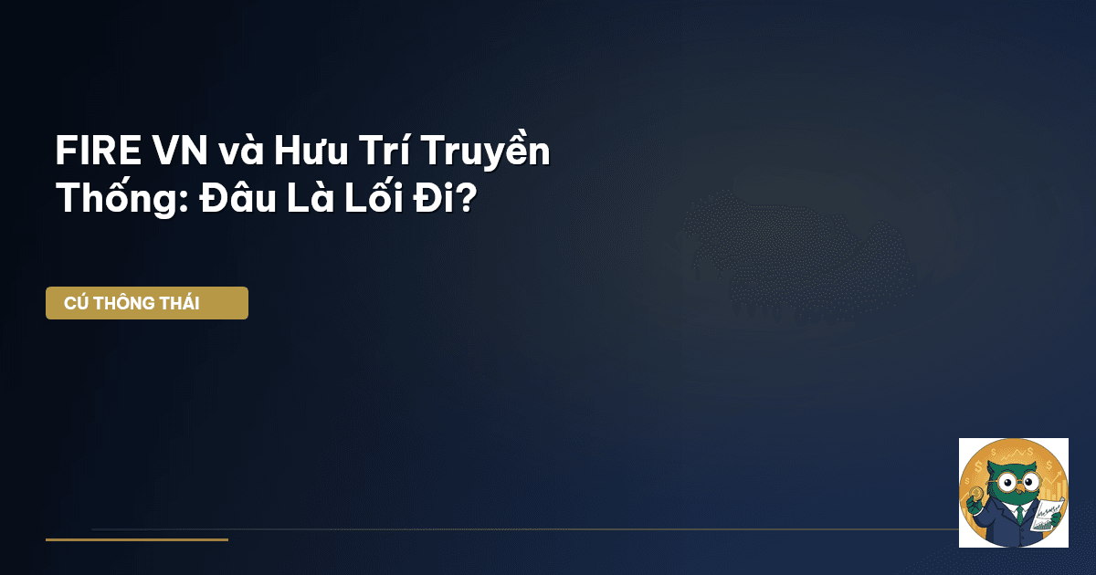 FIRE VN và Hưu Trí Truyền Thống: Đâu Là Lối Đi?