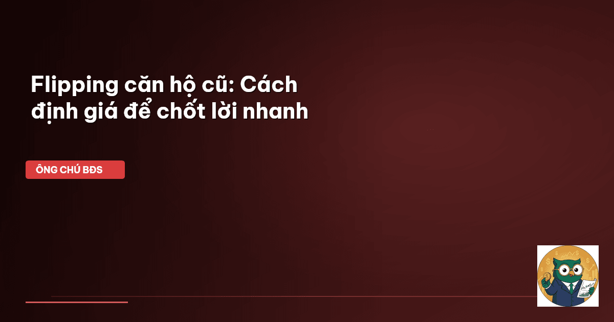 flipping căn hộ