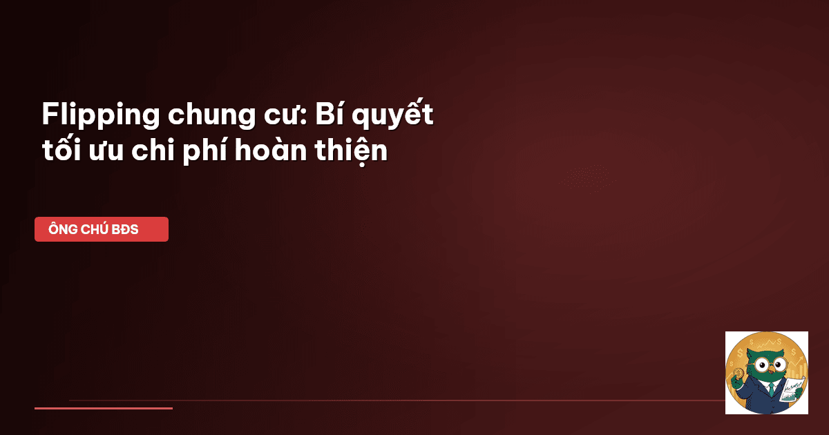 flipping căn hộ