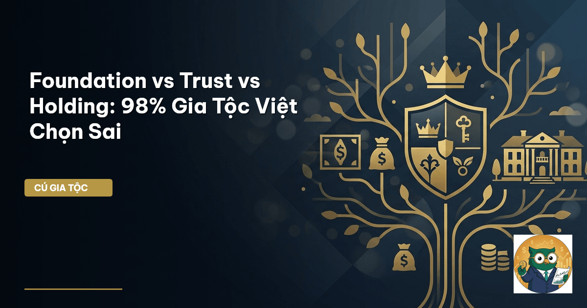 foundation vs trust