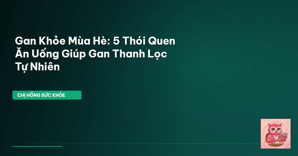 sức khỏe gan