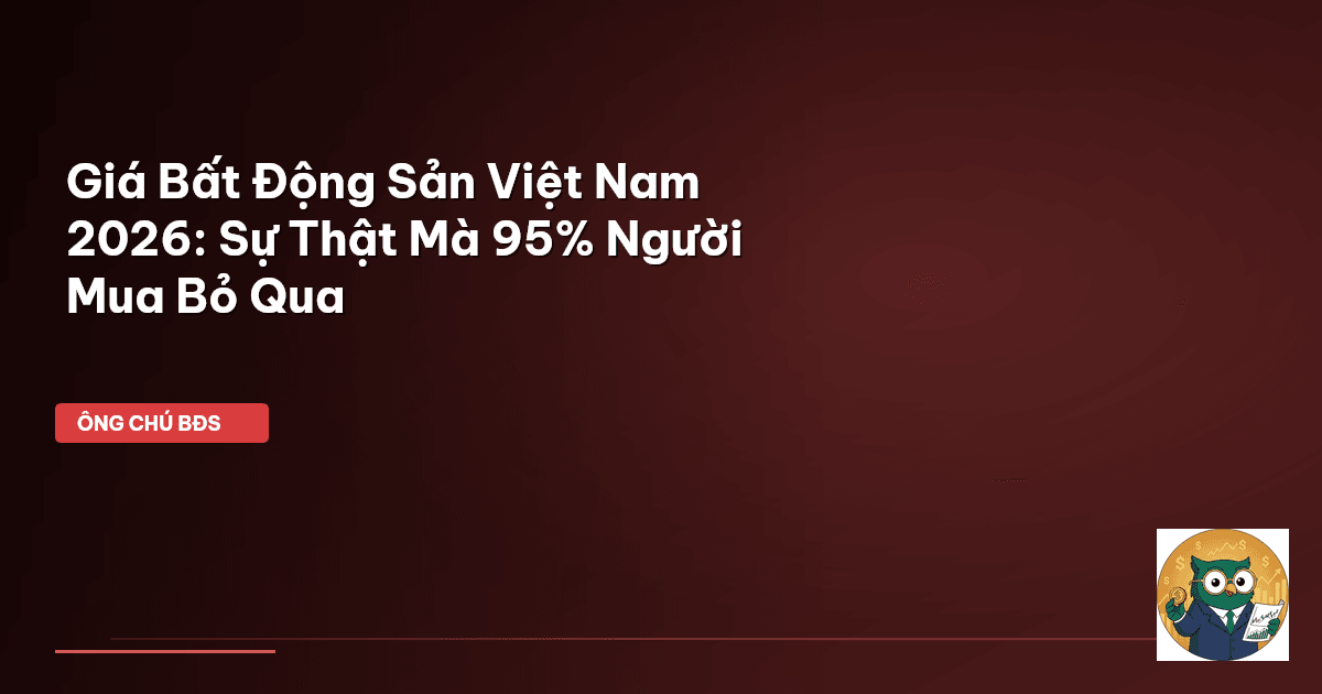 giá bất động sản Việt Nam