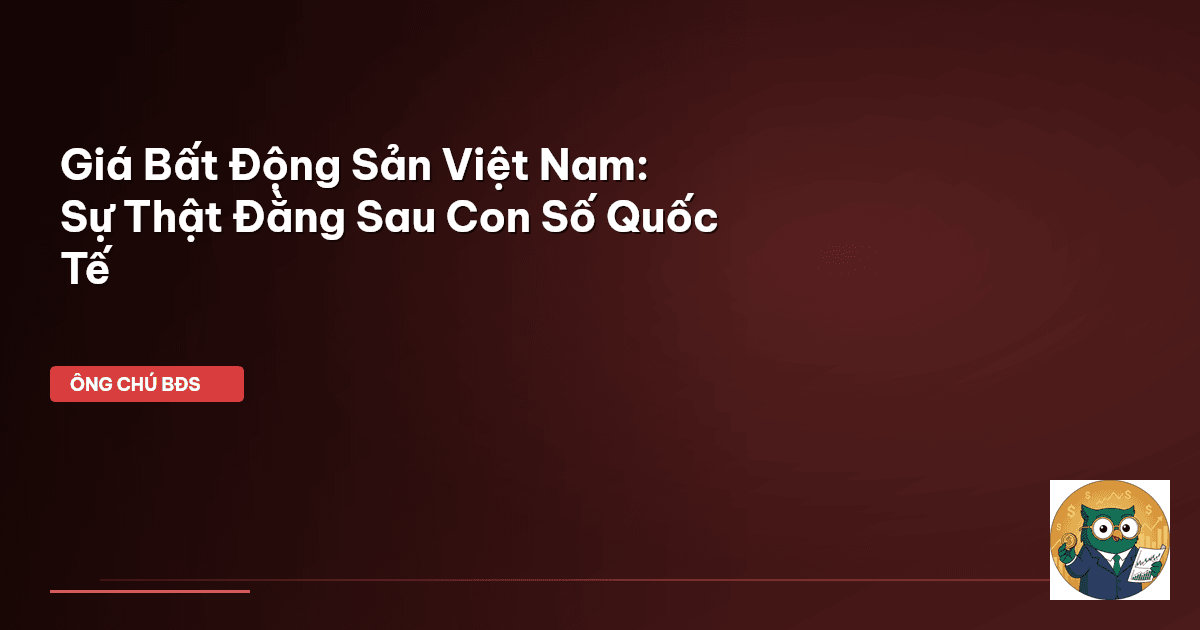 giá bất động sản Việt Nam