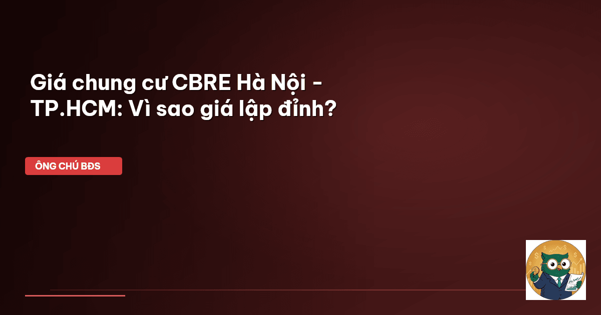 giá chung cư CBRE