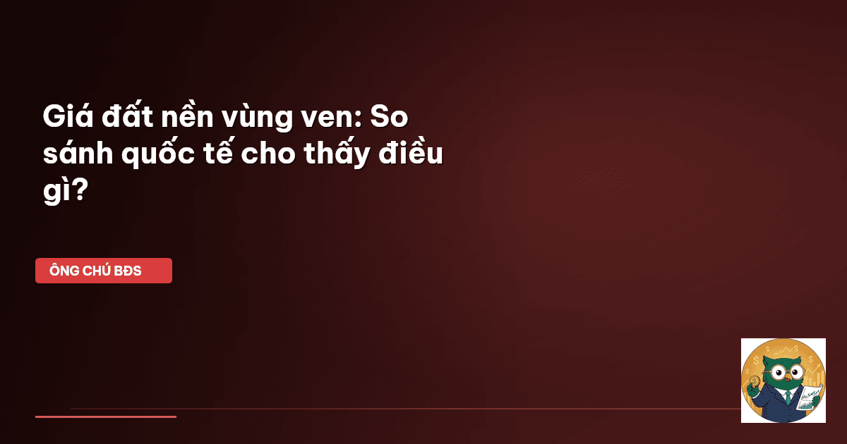 giá đất nền vùng ven