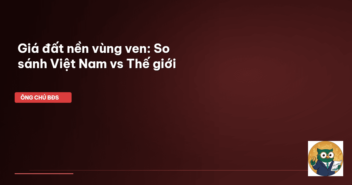 giá đất nền vùng ven