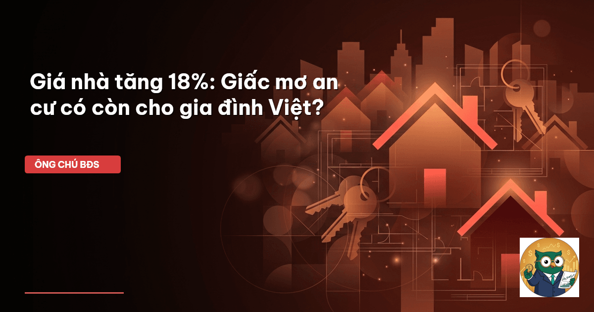 giá nhà tăng