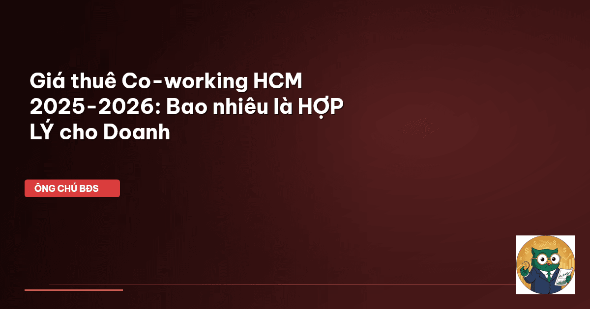 giá thuê co-working HCM