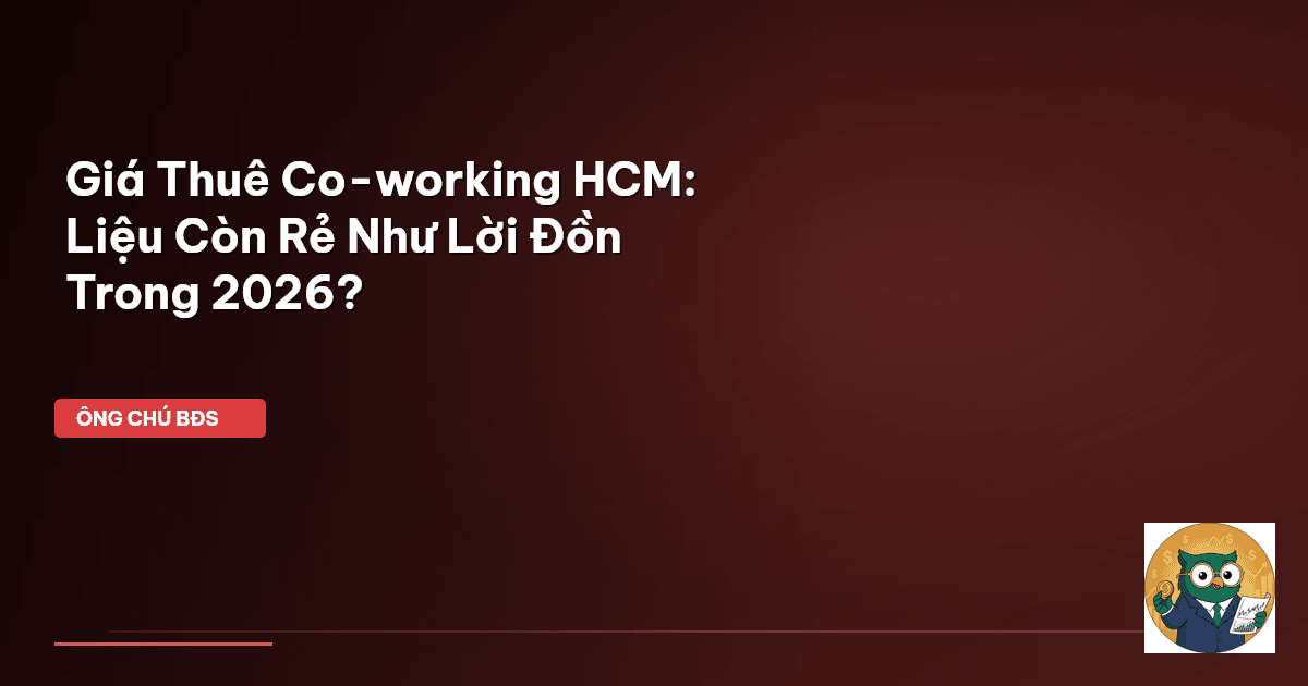giá thuê coworking HCM