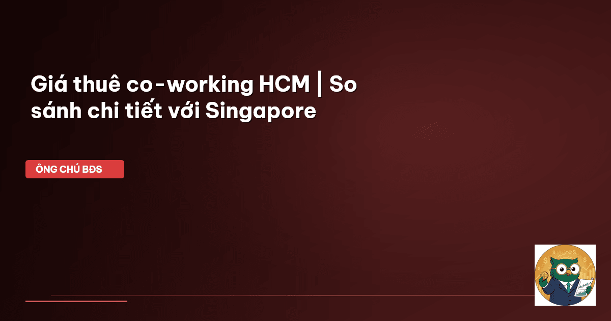 giá thuê văn phòng co-working