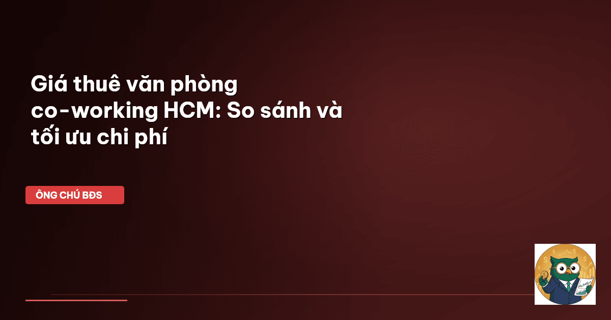 giá thuê văn phòng co-working HCM