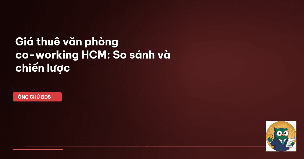 văn phòng co-working HCM