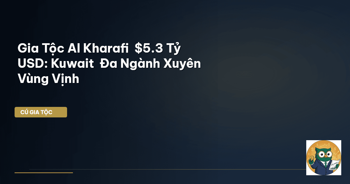 Gia Tộc Al Kharafi – $5.3 Tỷ USD: Kuwait – Đa Ngành Xuyên Vùng Vịnh