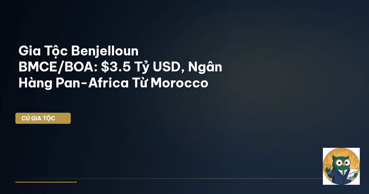 Gia Tộc Benjelloun – BMCE/BOA: $3.5 Tỷ USD, Ngân Hàng Pan-Africa Từ Morocco