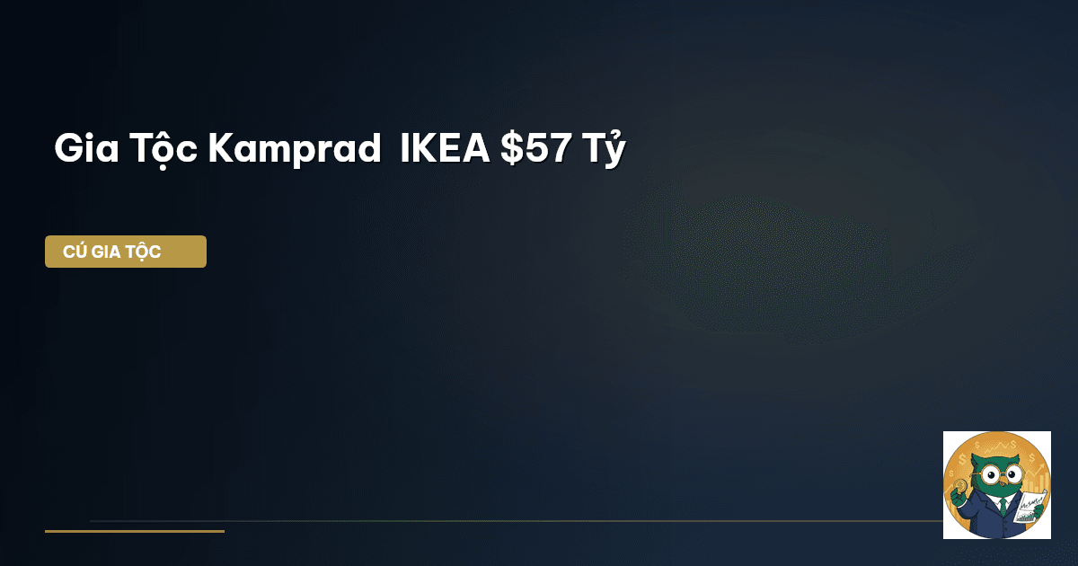 Gia Tộc Kamprad – IKEA $57 Tỷ