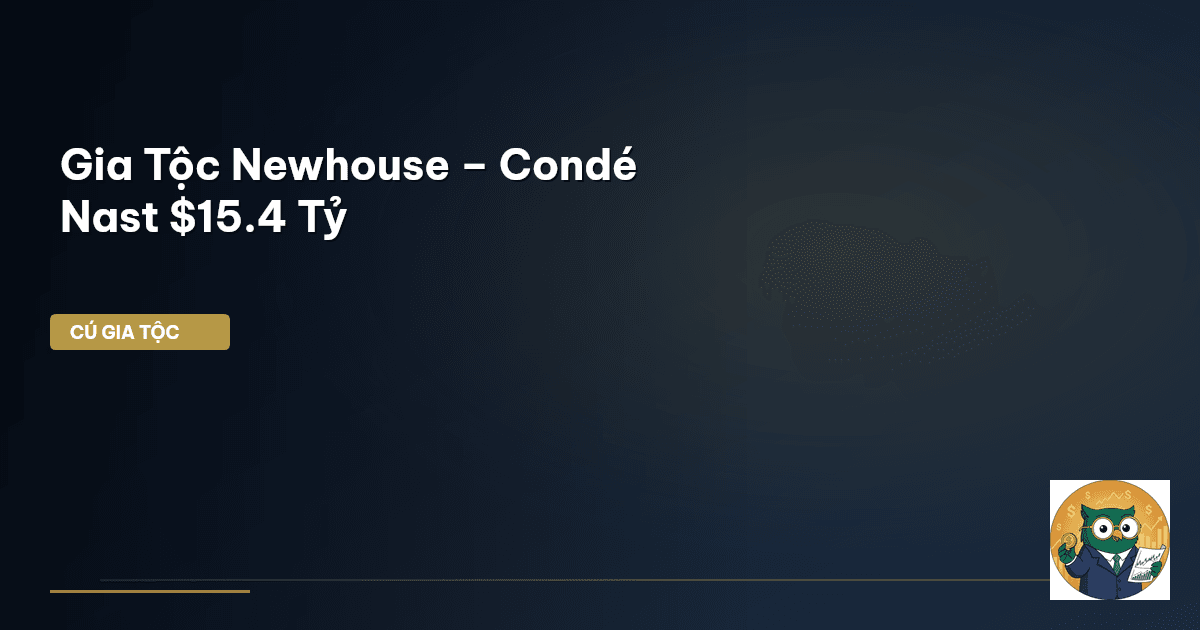 Gia Tộc Newhouse – Condé Nast $15.4 Tỷ