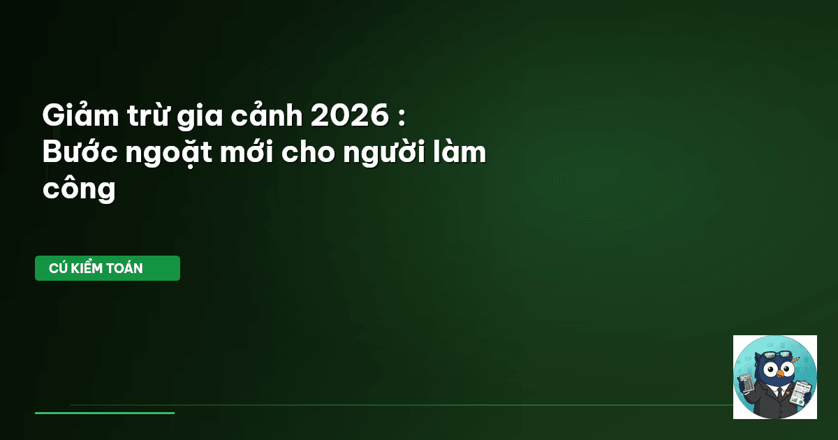 giảm trừ gia cảnh 2026